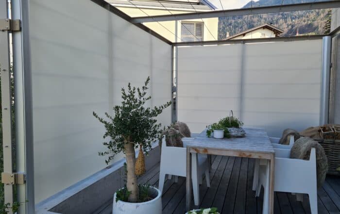 Sichtschutz-System für Privatsphäre